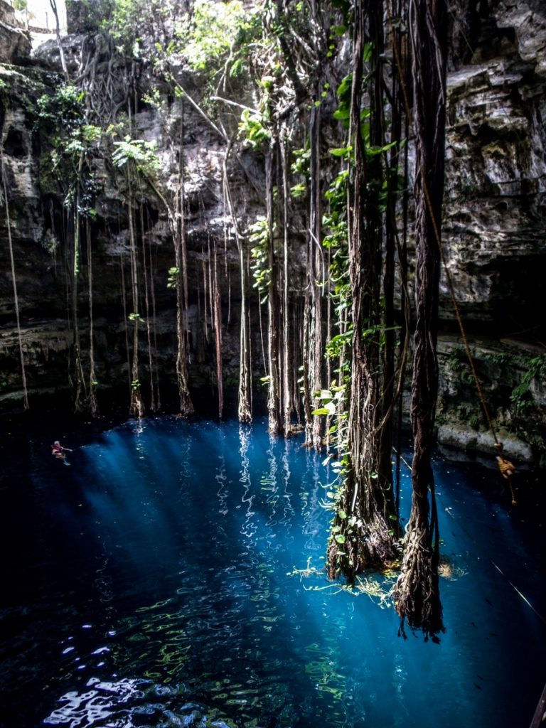 Cenote Freediving - Picture Matthieu Duvault