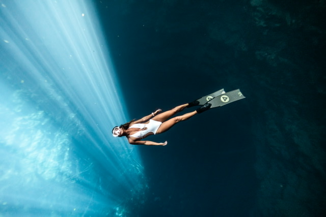 Cenote Freediving - Picture Matthieu Duvault